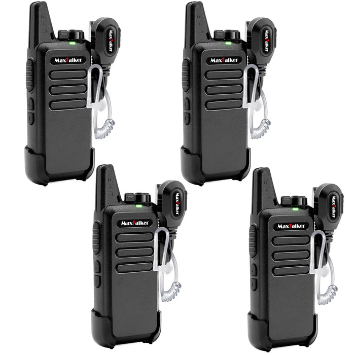 MaxTalker MT1 Walkie Talkies FRS Rechargeable Walkie Talkies Long Range