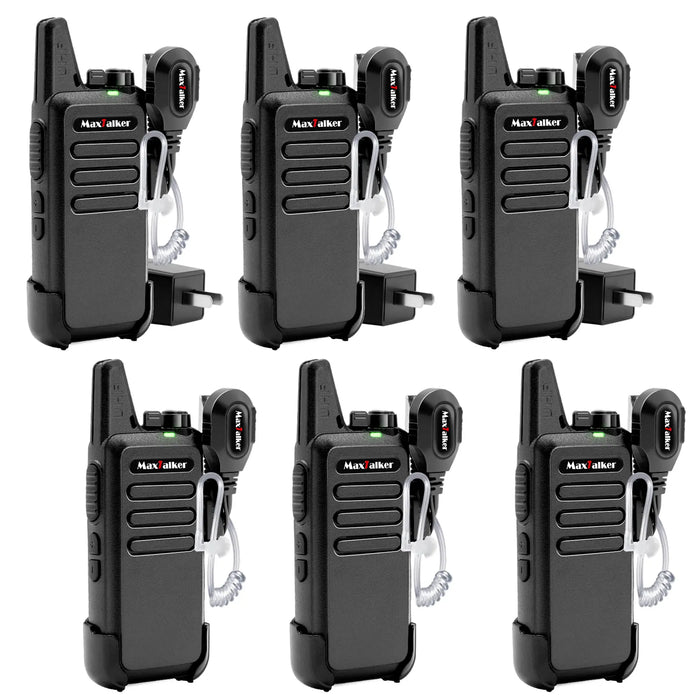 MaxTalker MT1 Walkie Talkies FRS Rechargeable Walkie Talkies Long Range