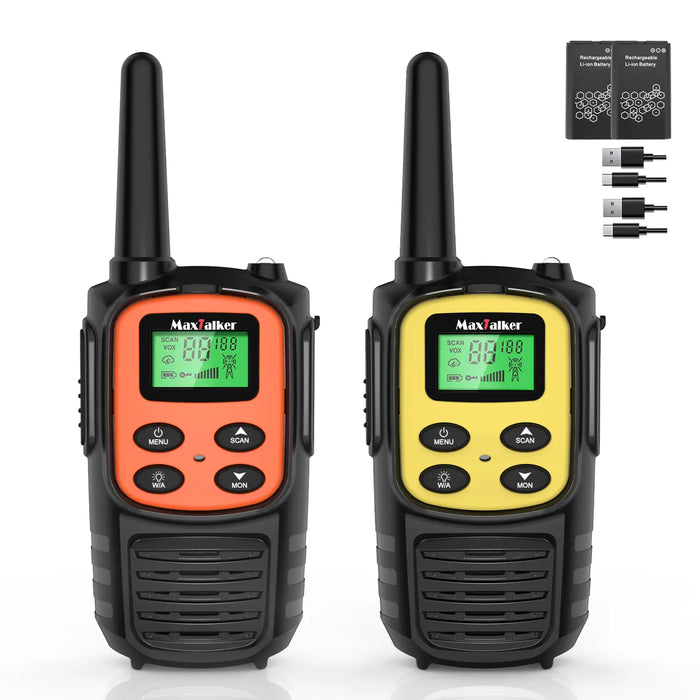 MaxTalker MT10 Walkie Talkies for Adults and Kids