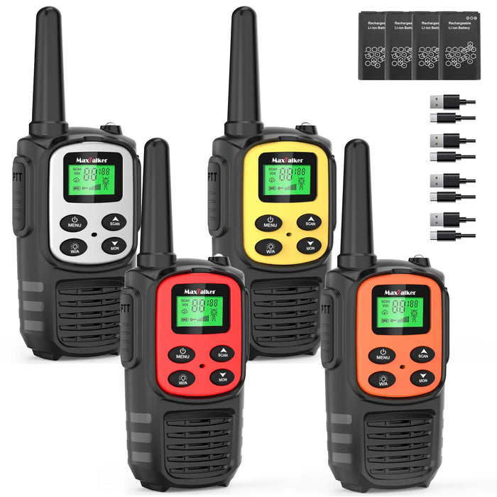 MaxTalker MT10 Walkie Talkies for Adults and Kids